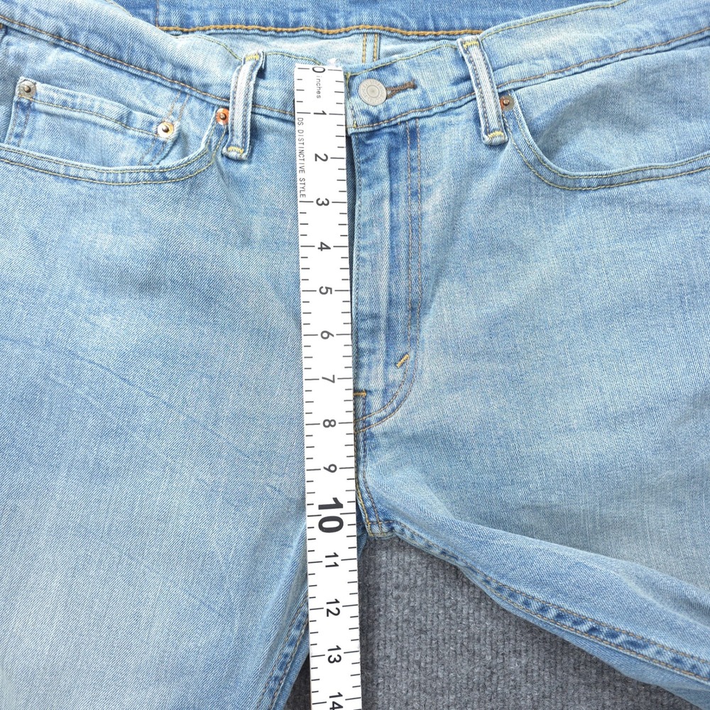 Levis 511 Jeans Mens 36x32 Blue Slim Tapered Medium Wash Stretch Comfort Faded - Picture 9 of 12